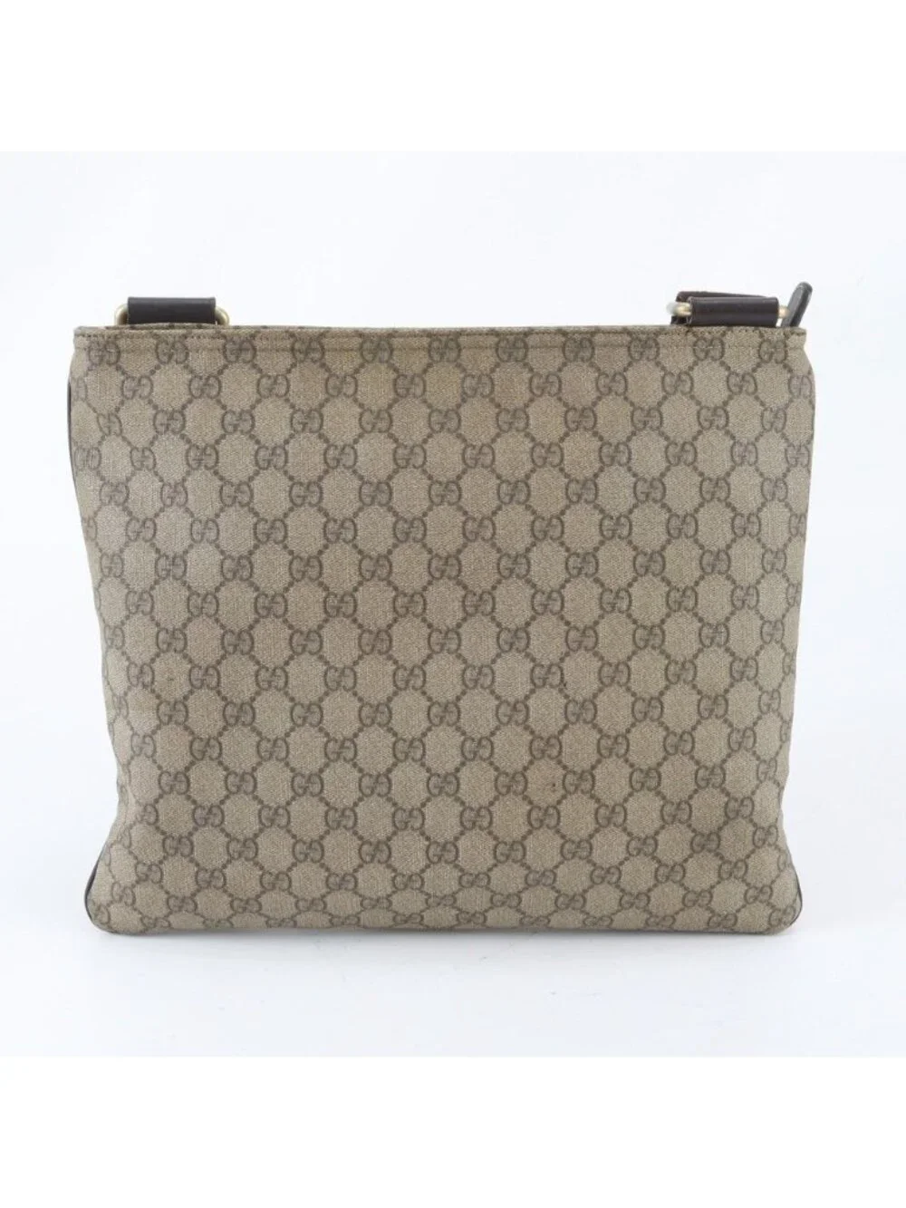 Gucci GG Supreme Leather Shoulder Bag Crossbody Messenger Business Tote